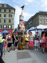 Festivals in Bern, Schweiz, August 2015